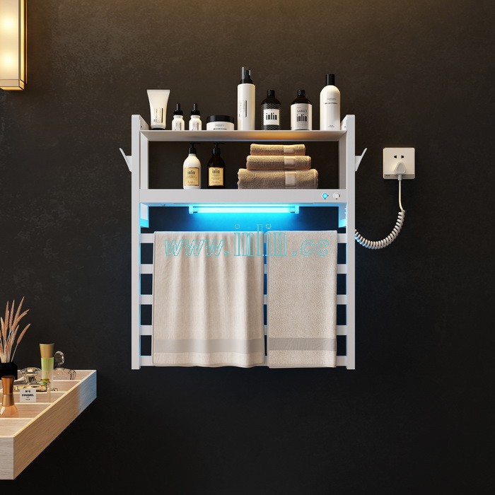 R-102AB & R-102AW 电热毛巾架、Electric towel warmer、Electrothermal towel rack（专利产品）