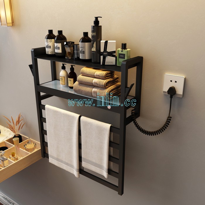 R-102CB & R-102CW 智能电热毛巾架、抑菌电热毛巾架、浴室收纳架Electrothermal towel rack（专利产品）