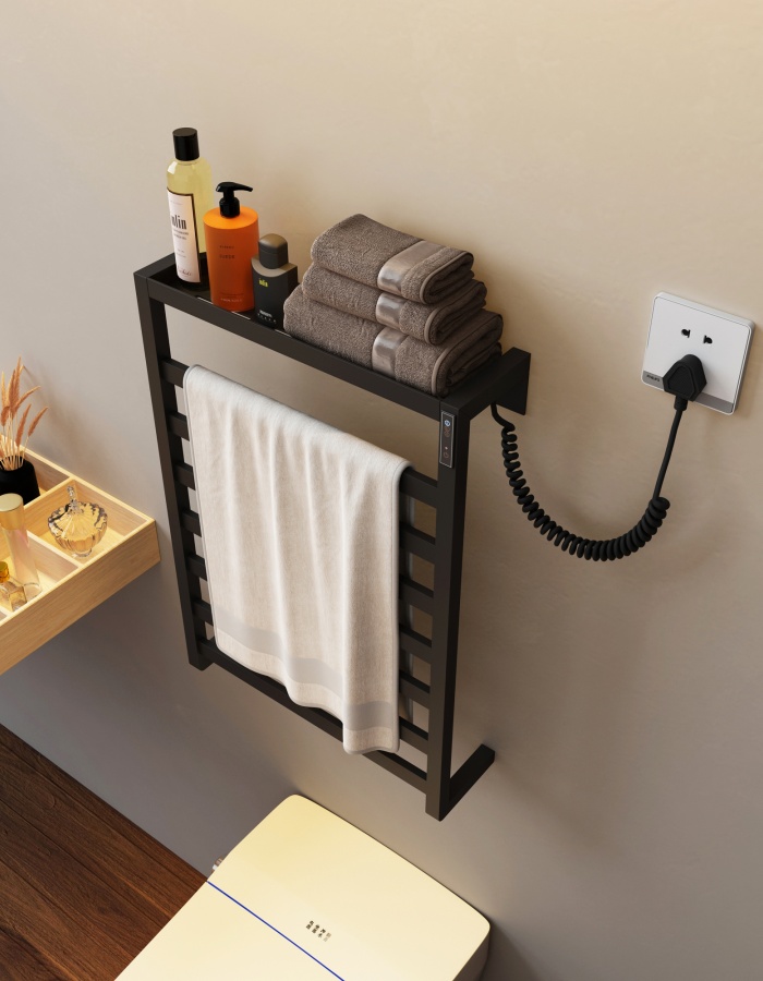 116BB/BW 卫生间电热毛巾架、烘干毛巾架、加热免打孔毛巾架、电热毛巾架图片大全（专利产品）