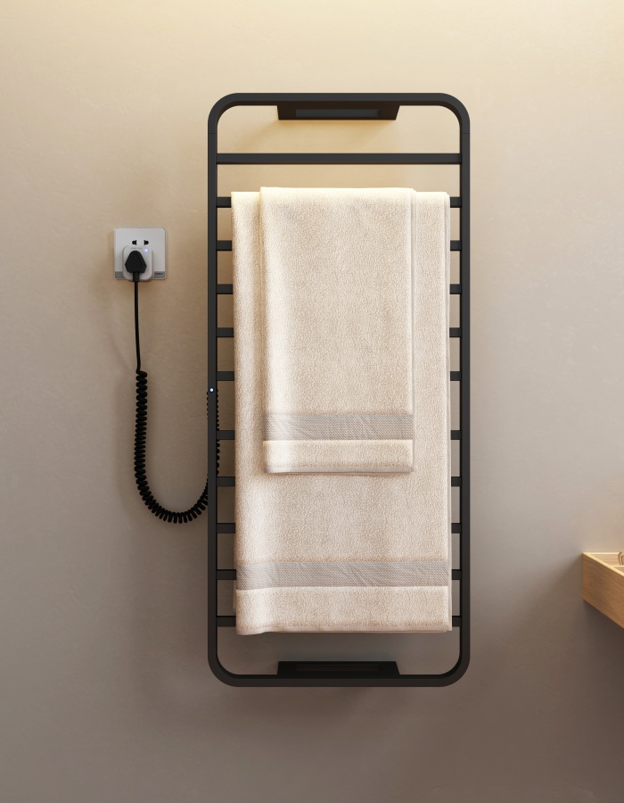 105BB 毛巾烘干架、浴巾烘干架、电热毛巾架、加热毛巾架、电热毛巾架厂家OEM/ODM、电热毛巾架代加工厂（专利产品）