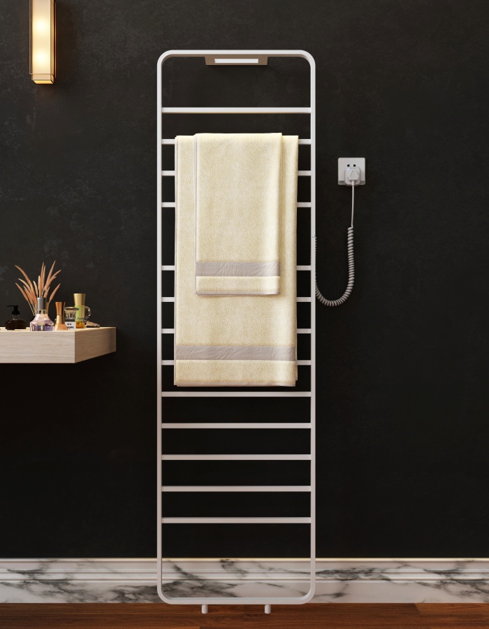 106BW 电热毛巾架、衣服烘干、浴巾加热