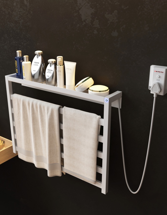 R-103CW 电热毛巾架、毛巾烘干架（专利产品）